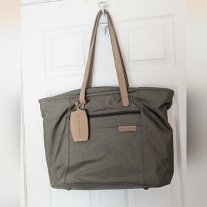 Briggs & Riley Olive Green Tote Bag